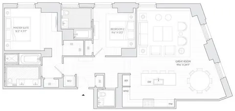 $2,995,000 | 100 Barclay Street, Unit 14K | TriBeCa