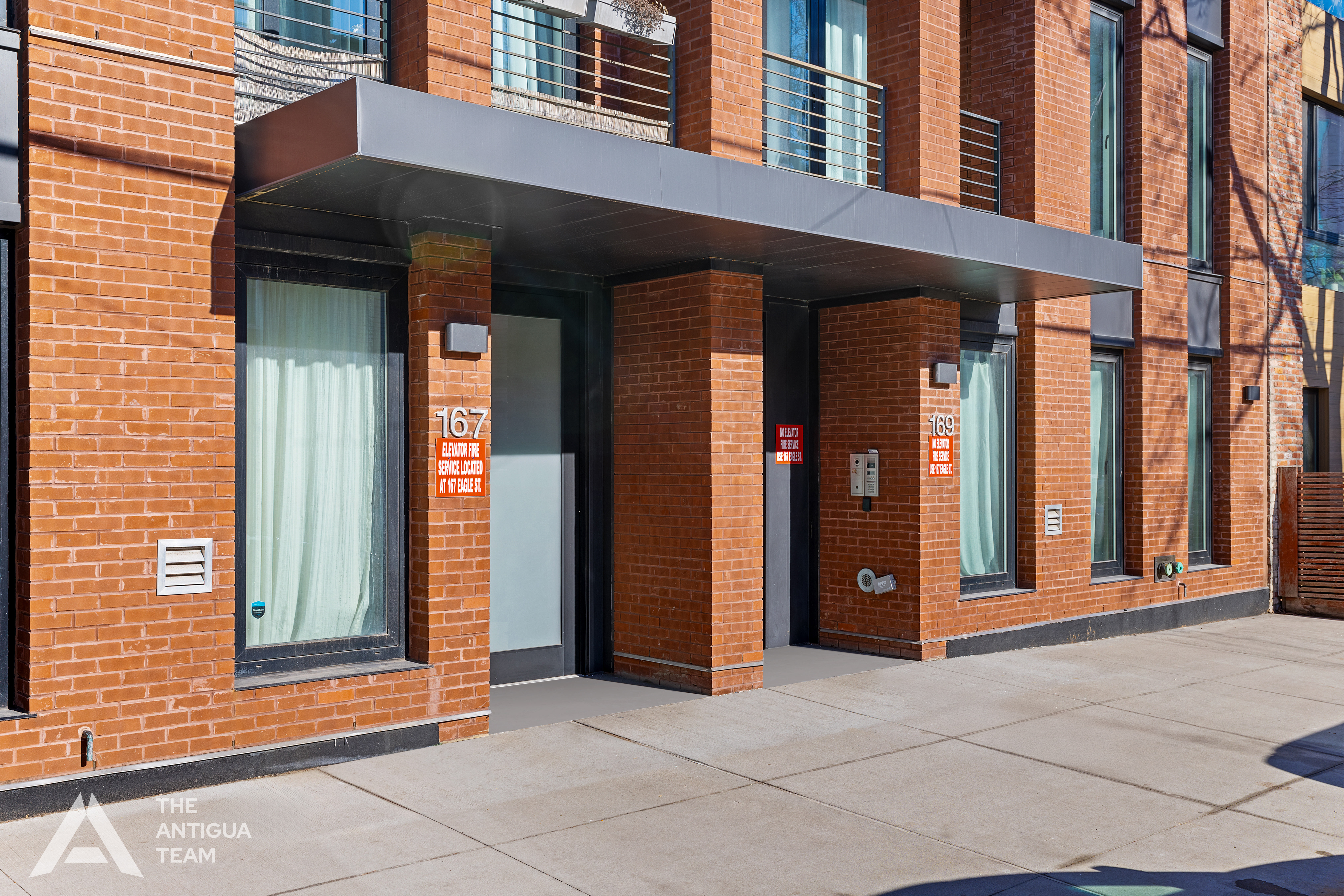 167 Eagle Street, Unit 1B Brooklyn, NY 11222 - Photo 11 of 13 a view of entrance front of a building