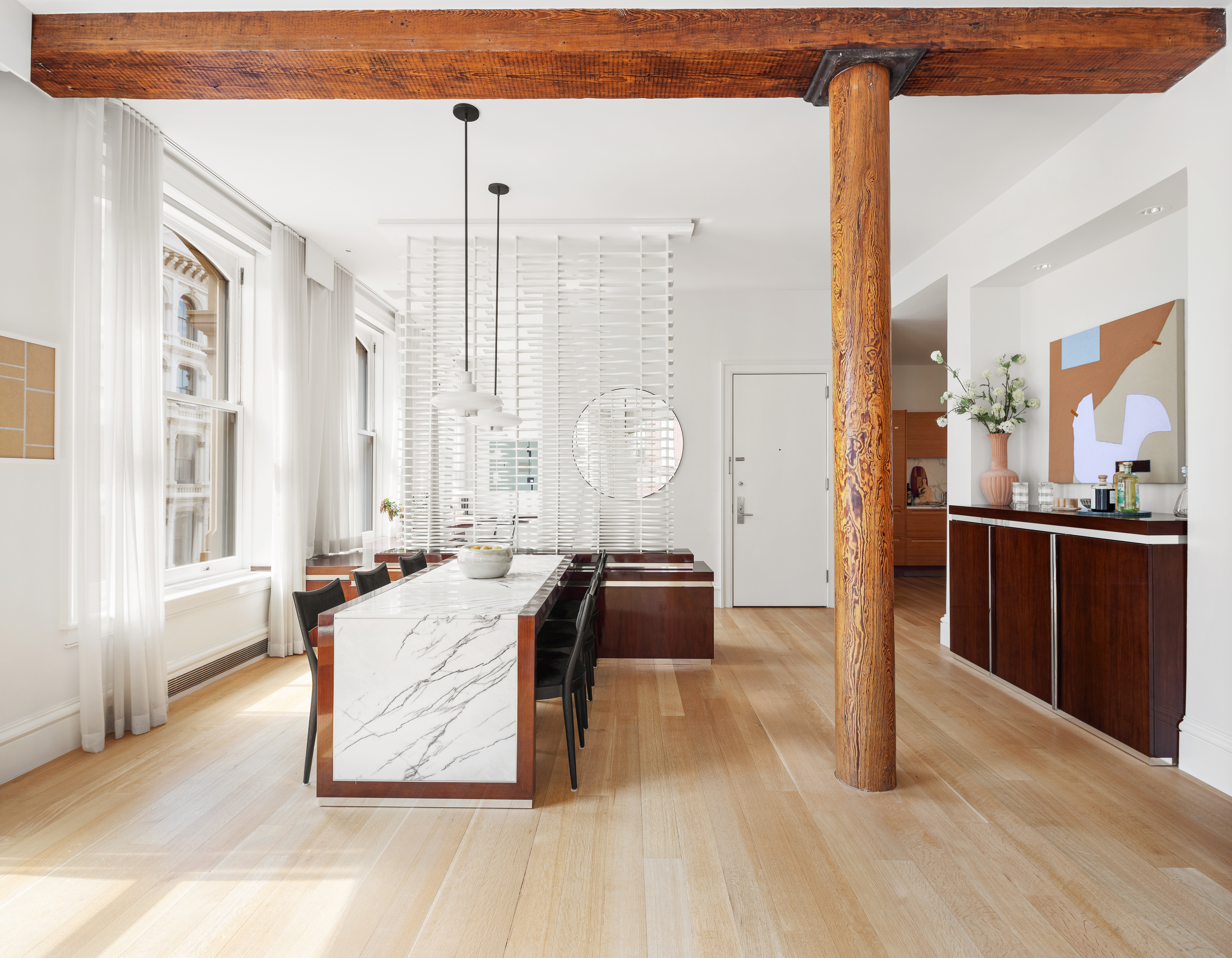 470 Broome Street, Unit 4S Manhattan, NY 10013 - Photo 6 of 14 a living room with furniture