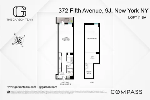 $635,000 | 372 5th Avenue, Unit 9J | Midtown South