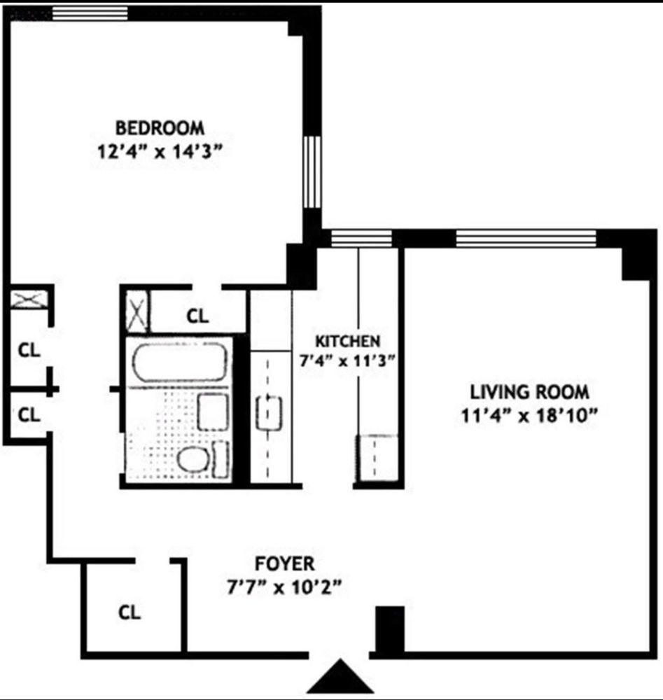 $2,700 | 191 Willoughby Street, Unit 9N | Downtown Brooklyn