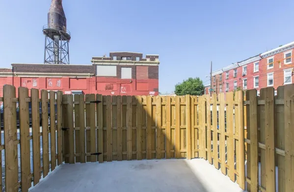 a view of a street with a building
