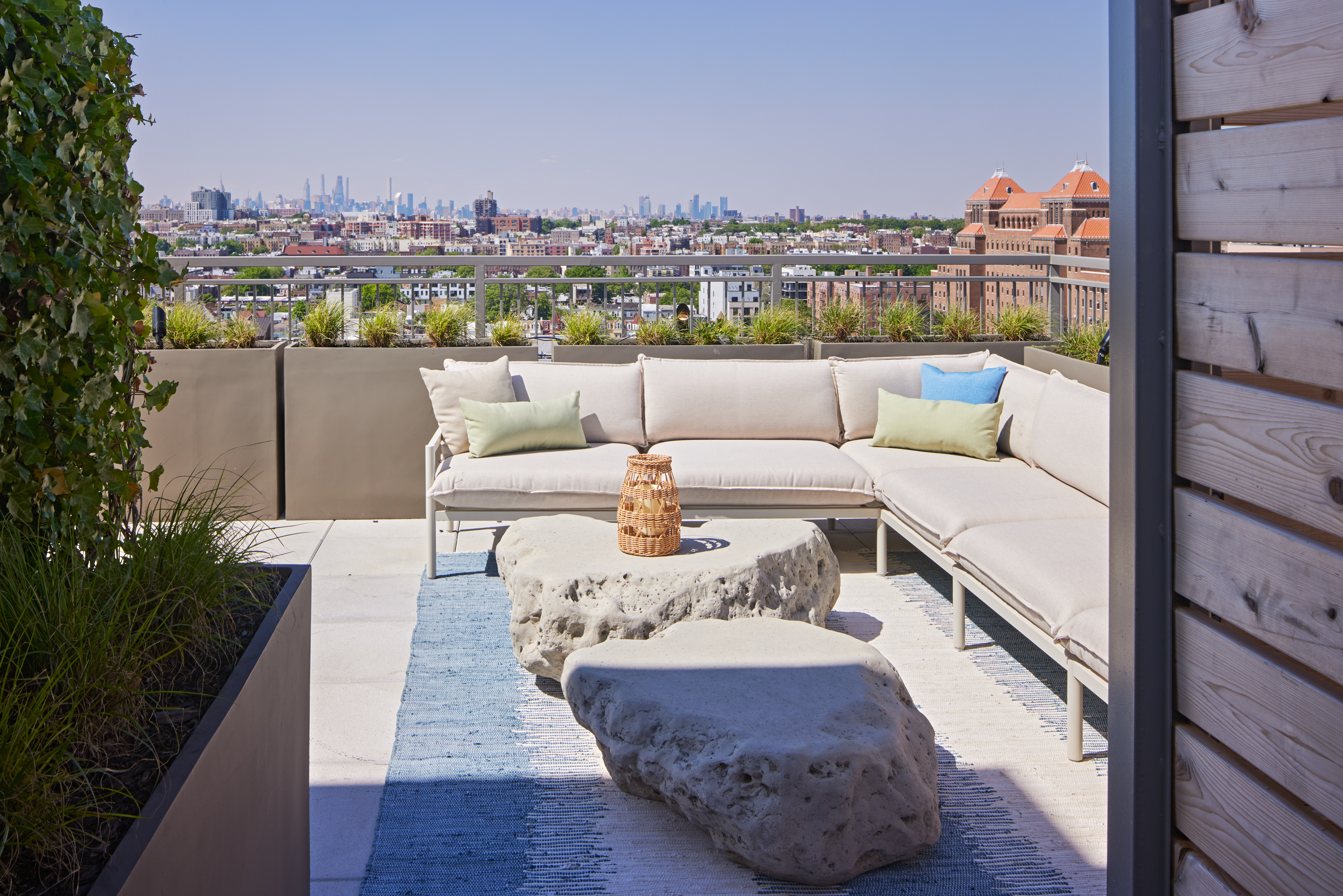 340 Lenox Road, Unit PHA Brooklyn, NY 11226 - Photo 9 of 27 a view of roof deck with furniture