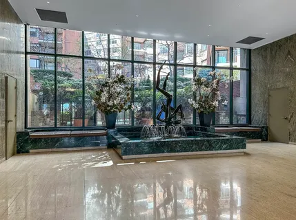 a living room filled with furniture