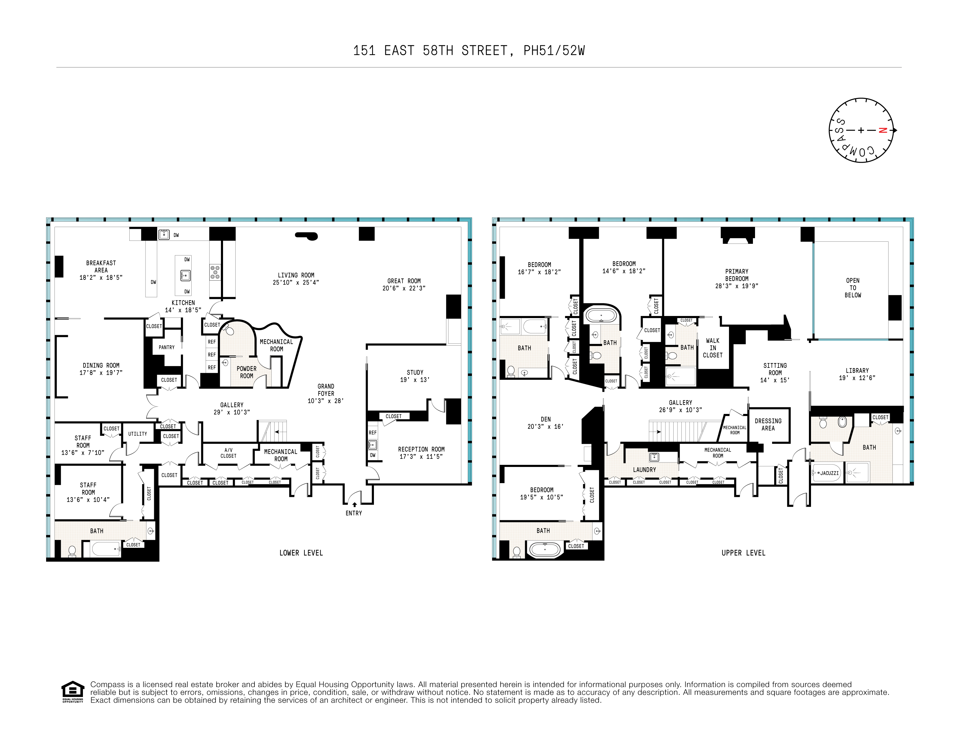 151 East 58th Street, Unit PH51/52W Manhattan, NY 10022 - Photo 34 of 34