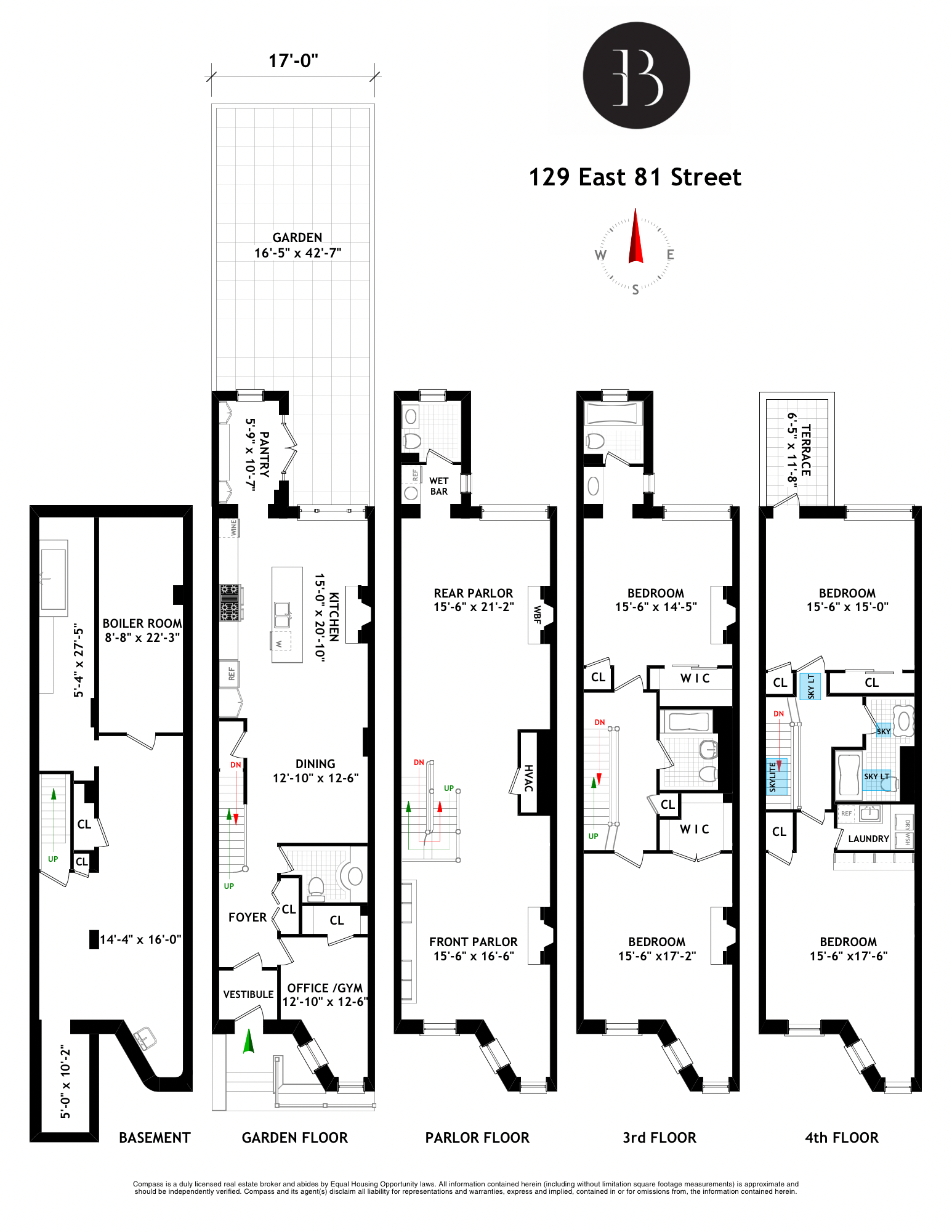 129 East 81st Street Manhattan, NY 10028 - Photo 16 of 17 a picture of a bathroom with a shower
