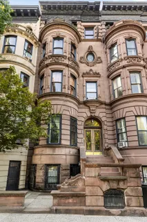 a front view of a building