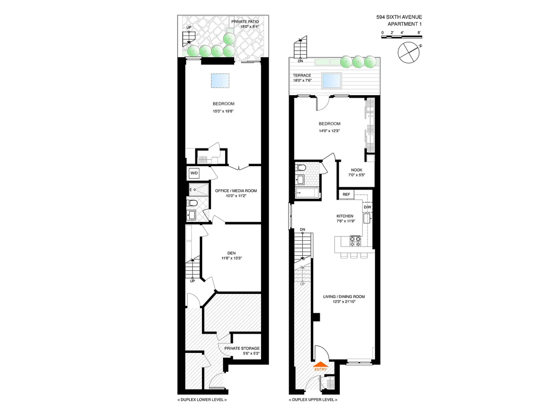 594 6th Avenue, Unit 1 Brooklyn, NY 11215 - Photo 13 of 13 a picture of a very nice looking city building