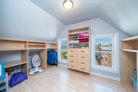 a view of a storage & utility room with stuff