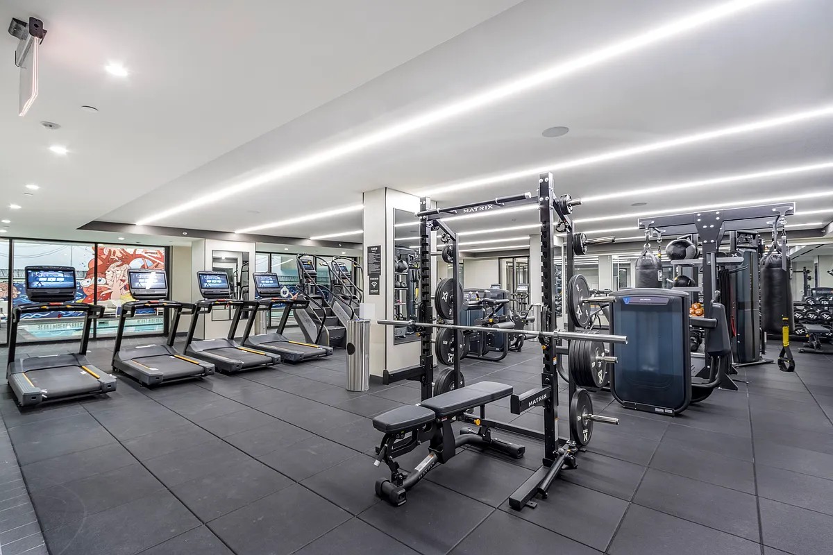 77 Charlton Street, Unit N10C Manhattan, NY 10014 - Photo 10 of 24 a view of a room with gym equipment