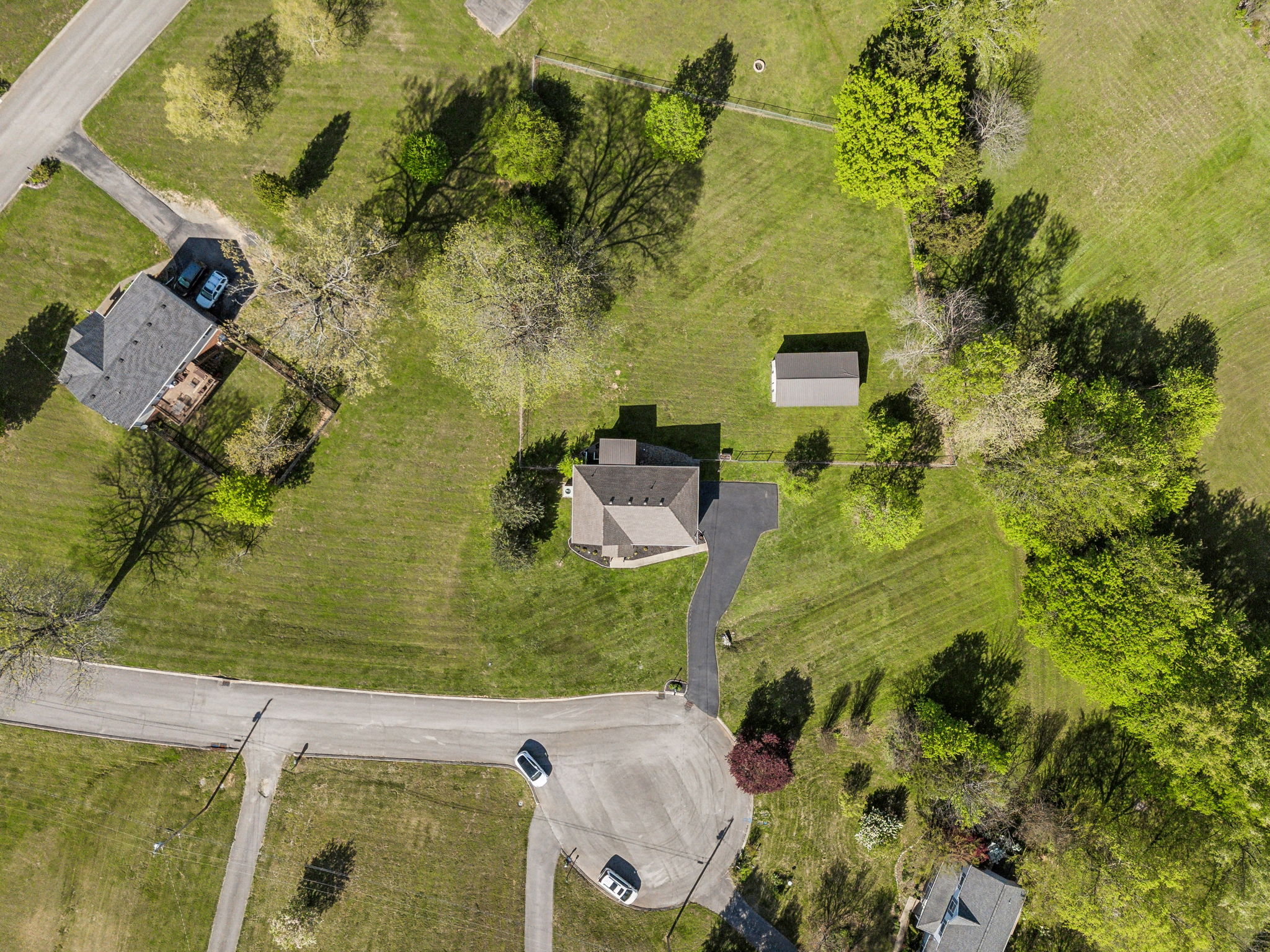 405 Billy Lane Spring Hill, TN 37174 - Photo 34 of 39 an aerial view of a residential houses with outdoor space