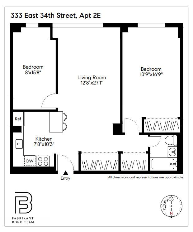 333 East 34th Street, Unit 2E Manhattan, NY 10016 - Photo 10 of 10