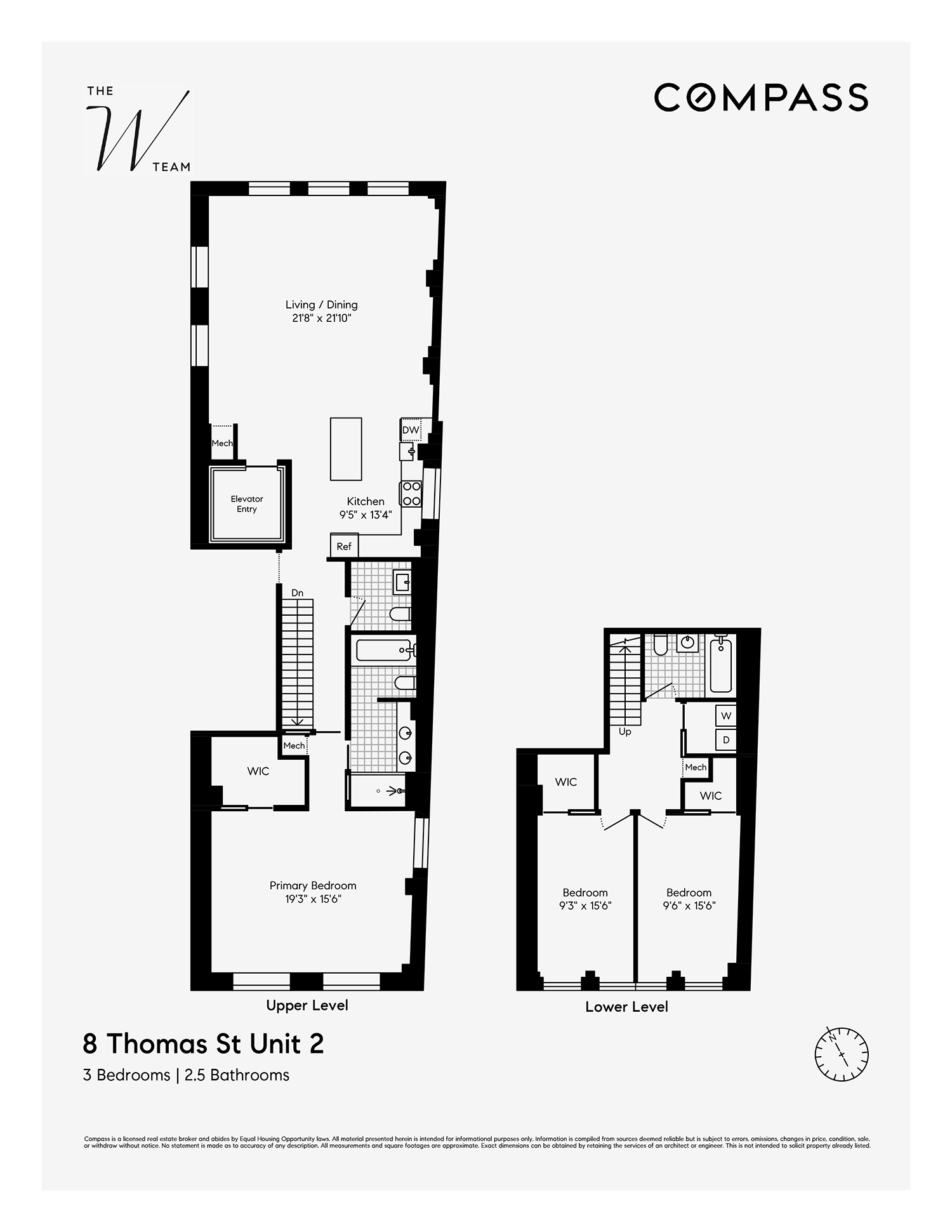 8 Thomas Street, Unit 2 Manhattan, NY 10007 - Photo 9 of 9 a picture of a bench in a white wall