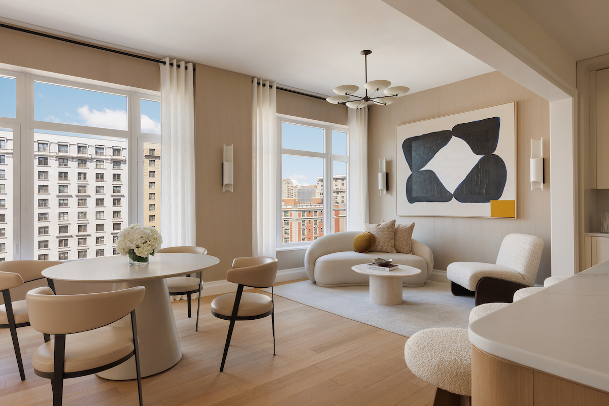 211 West 84th Street, Unit 11WEST Manhattan, NY 10024 - Photo 4 of 32 a living room with furniture and a large window