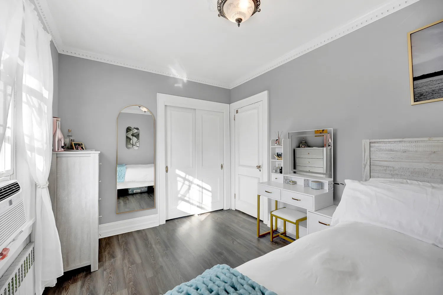 a front view of a house with a porch