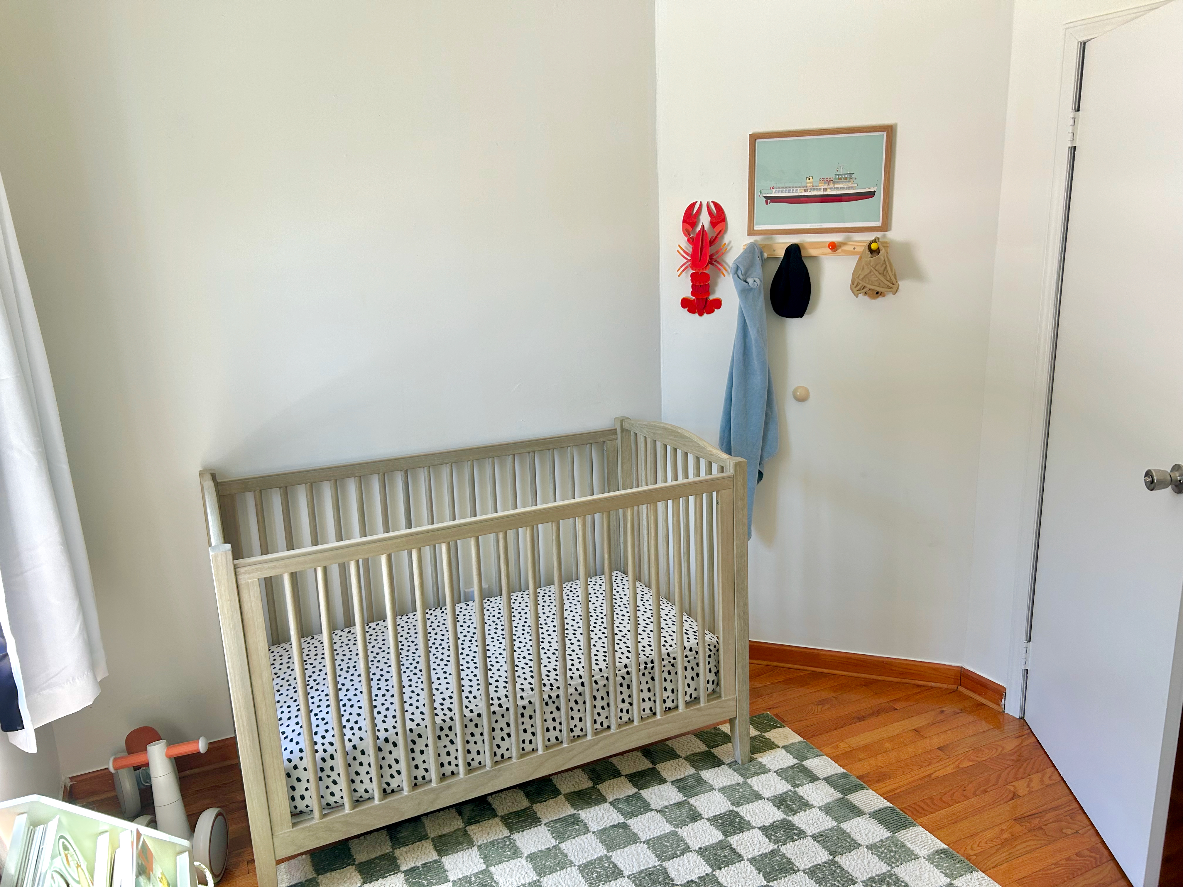 250 19th Street, Unit 2 Brooklyn, NY 11215 - Photo 13 of 18 a view of a hallway to a bedroom with wooden floor and wall