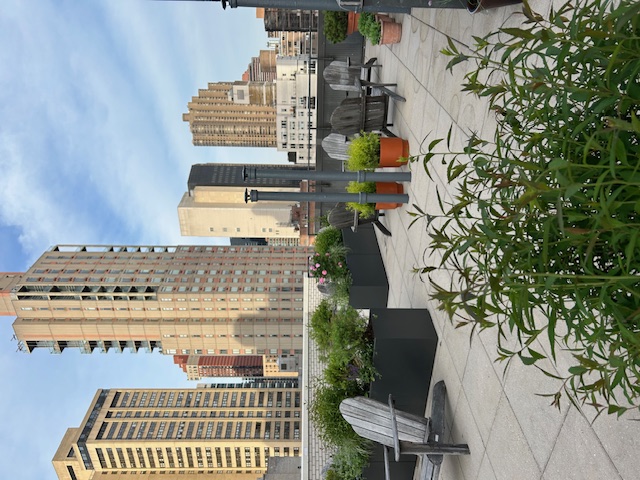 136 East 36th Street, Unit 9/10C Manhattan, NY 10016 - Photo 14 of 16 a view of a patio with chairs and table
