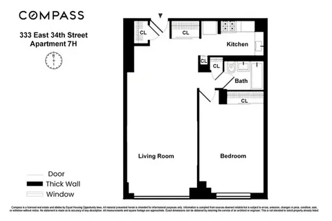 $769,000 | 333 East 34th Street, Unit 7H | Murray Hill
