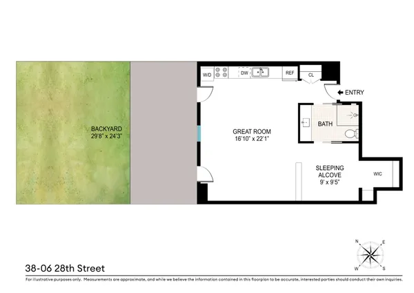 $4,800 | 38-06 28th Street, Unit 1 | Long Island City