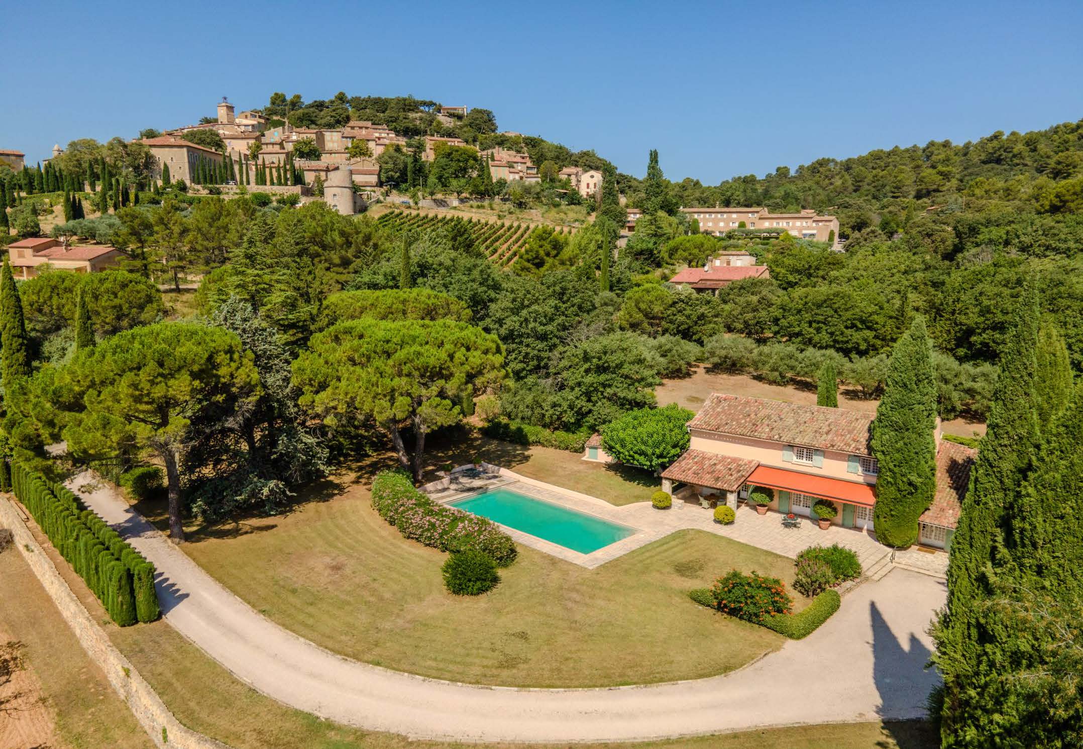 a view of a swimming pool