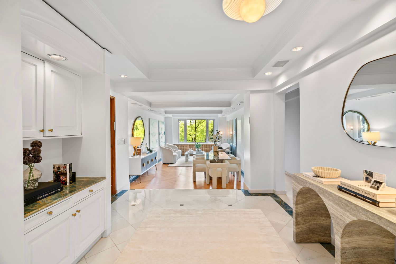 120 Central Park South, Unit 6ABC Manhattan, NY 10019 - Photo 6 of 17 a very nice looking room with a large window