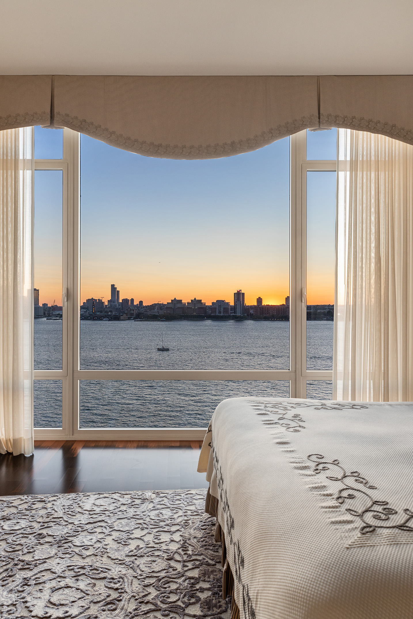 400 West 12th Street, Unit 12C Manhattan, NY 10014 - Photo 12 of 24 a view of balcony with furniture