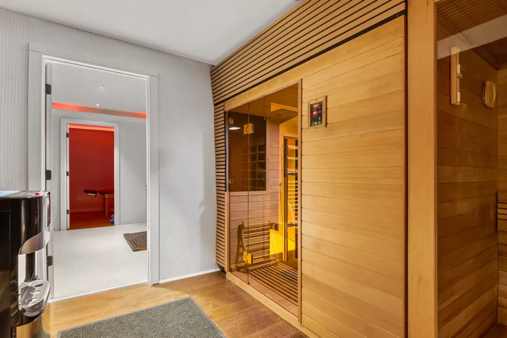 a view of front door of house