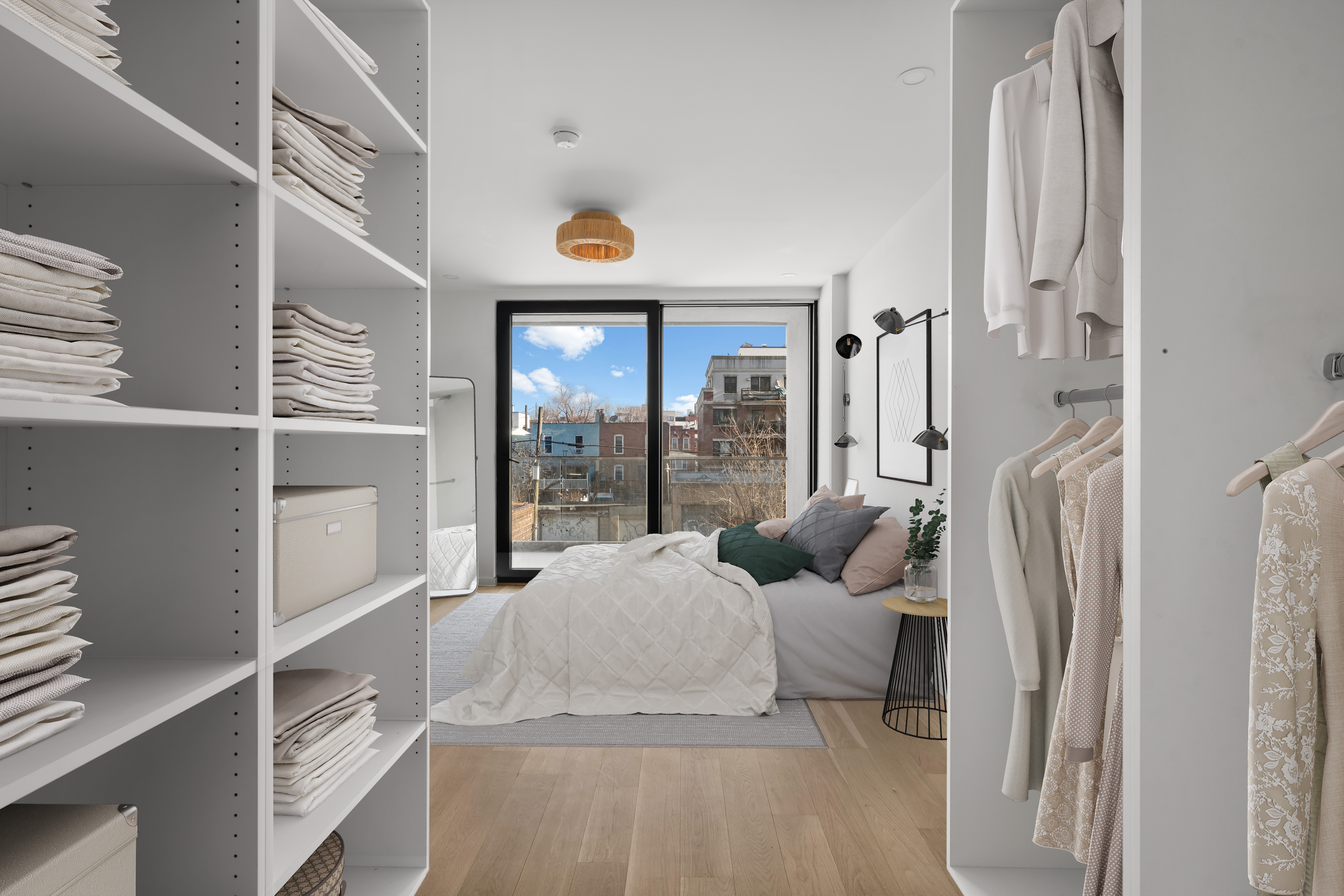 14-35 Broadway, Unit 1A Queens, NY 11106 - Photo 10 of 20 a living room with furniture and a large window