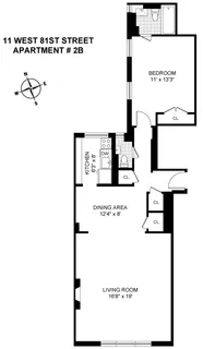 $1,345,000 | 11 West 81st Street, Unit 2B | Upper West Side