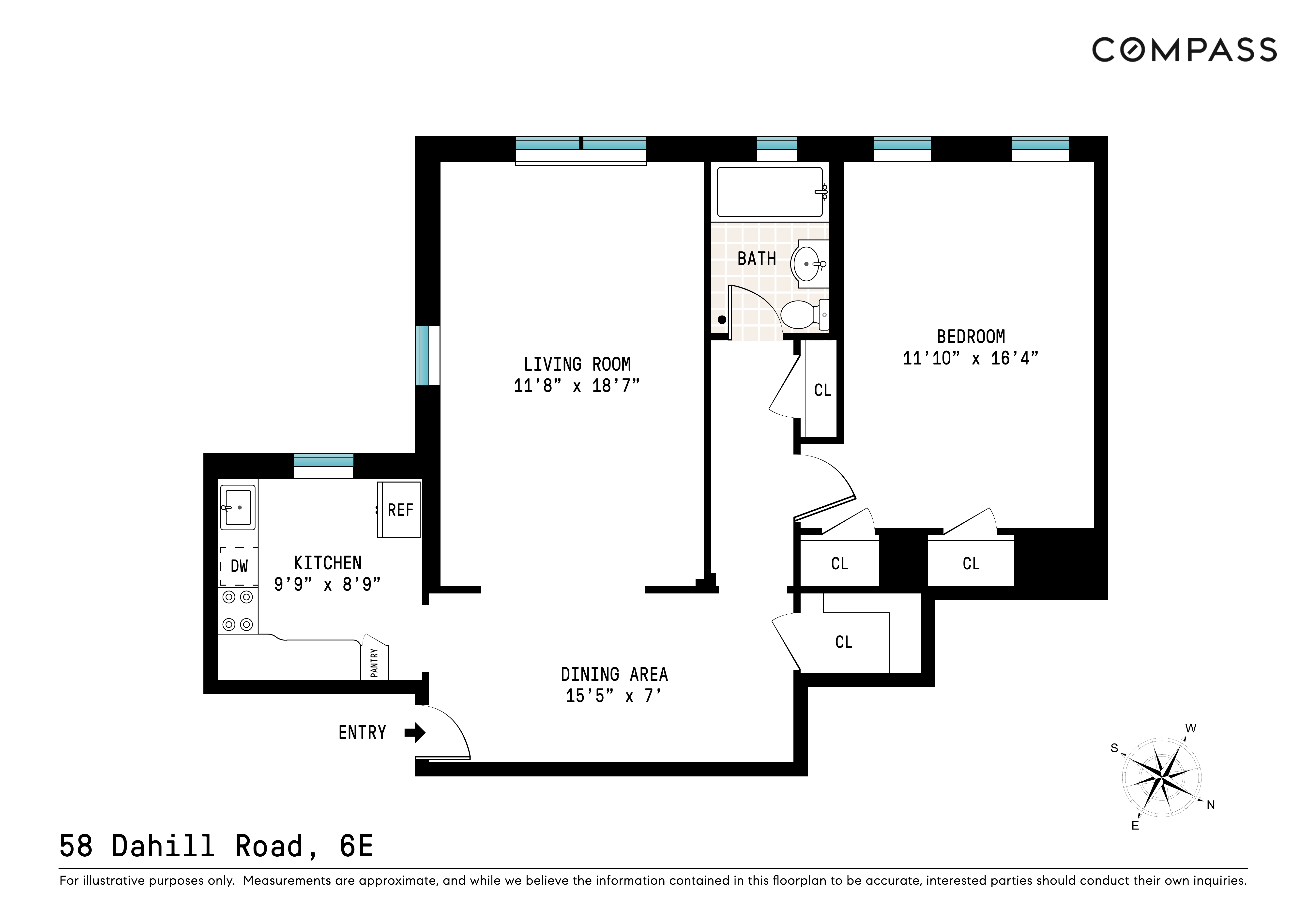 58 Dahill Road, Unit 6E Brooklyn, NY 11218 - Photo 7 of 7 unknown