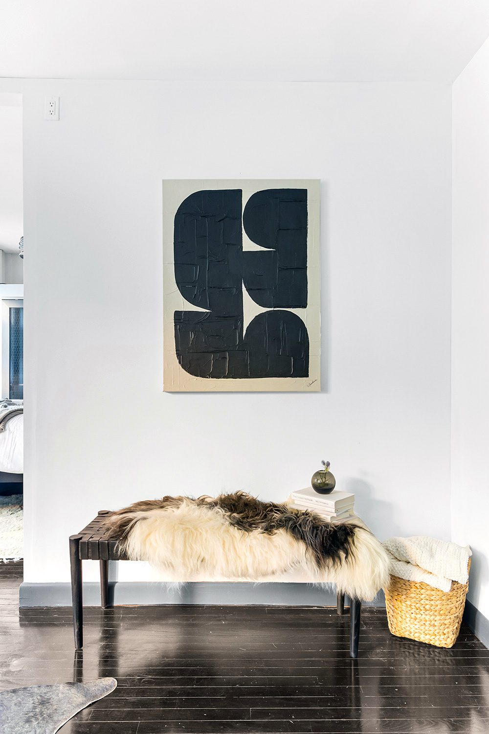 57 Thompson Street, Unit 2B Manhattan, NY 10012 - Photo 5 of 9 a view of entryway with wooden floor