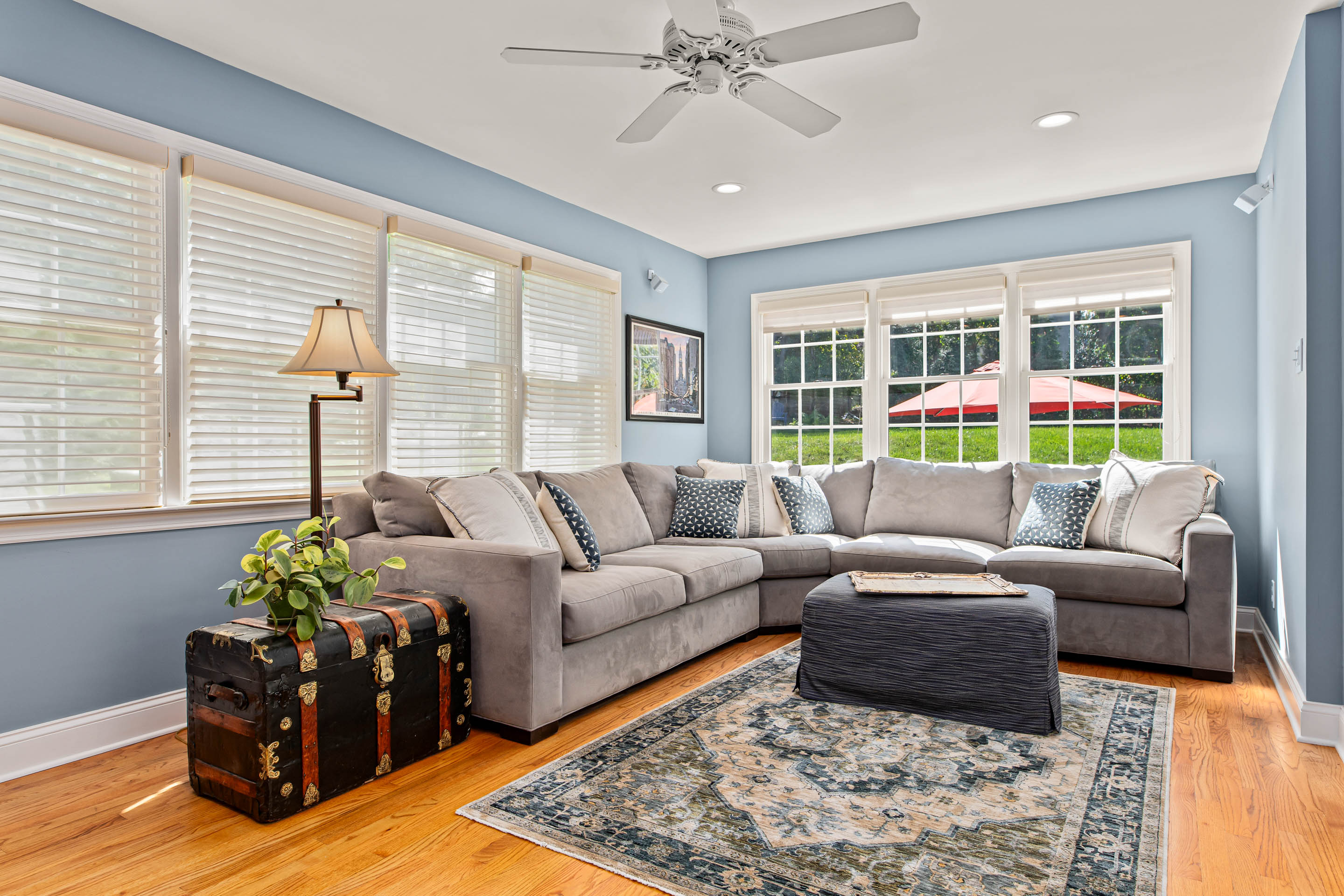 1136 Seaton Ross Road Wayne, PA 19087 - Photo 11 of 48 a living room with furniture and a large window