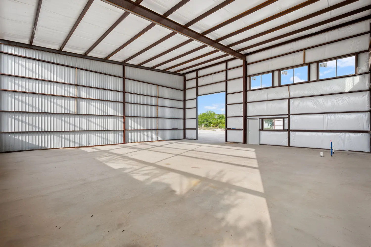 a view of empty room
