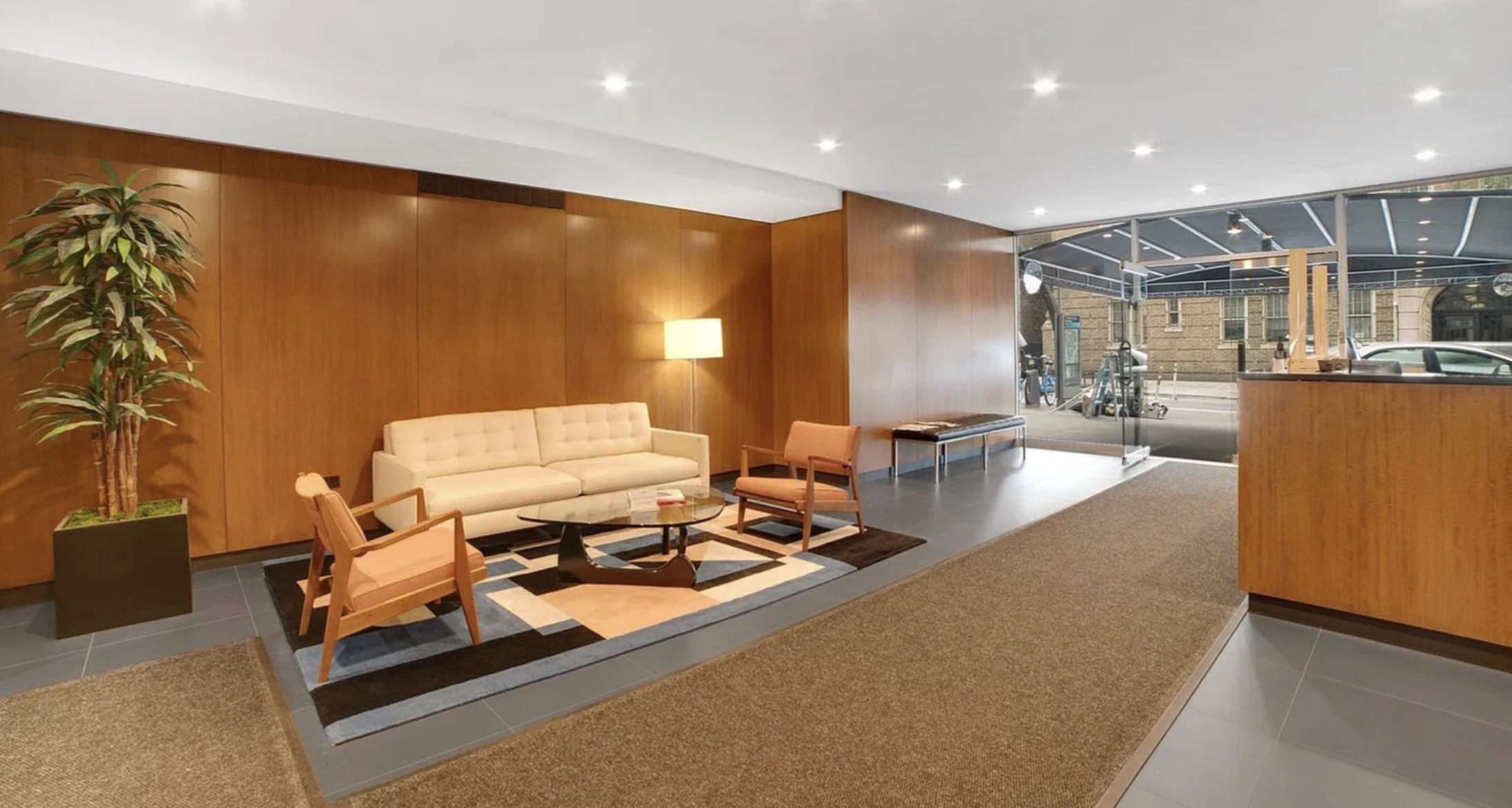 175 West 13th Street, Unit 19C Manhattan, NY 10011 - Photo 18 of 20 a view of kitchen with stainless steel appliances kitchen island