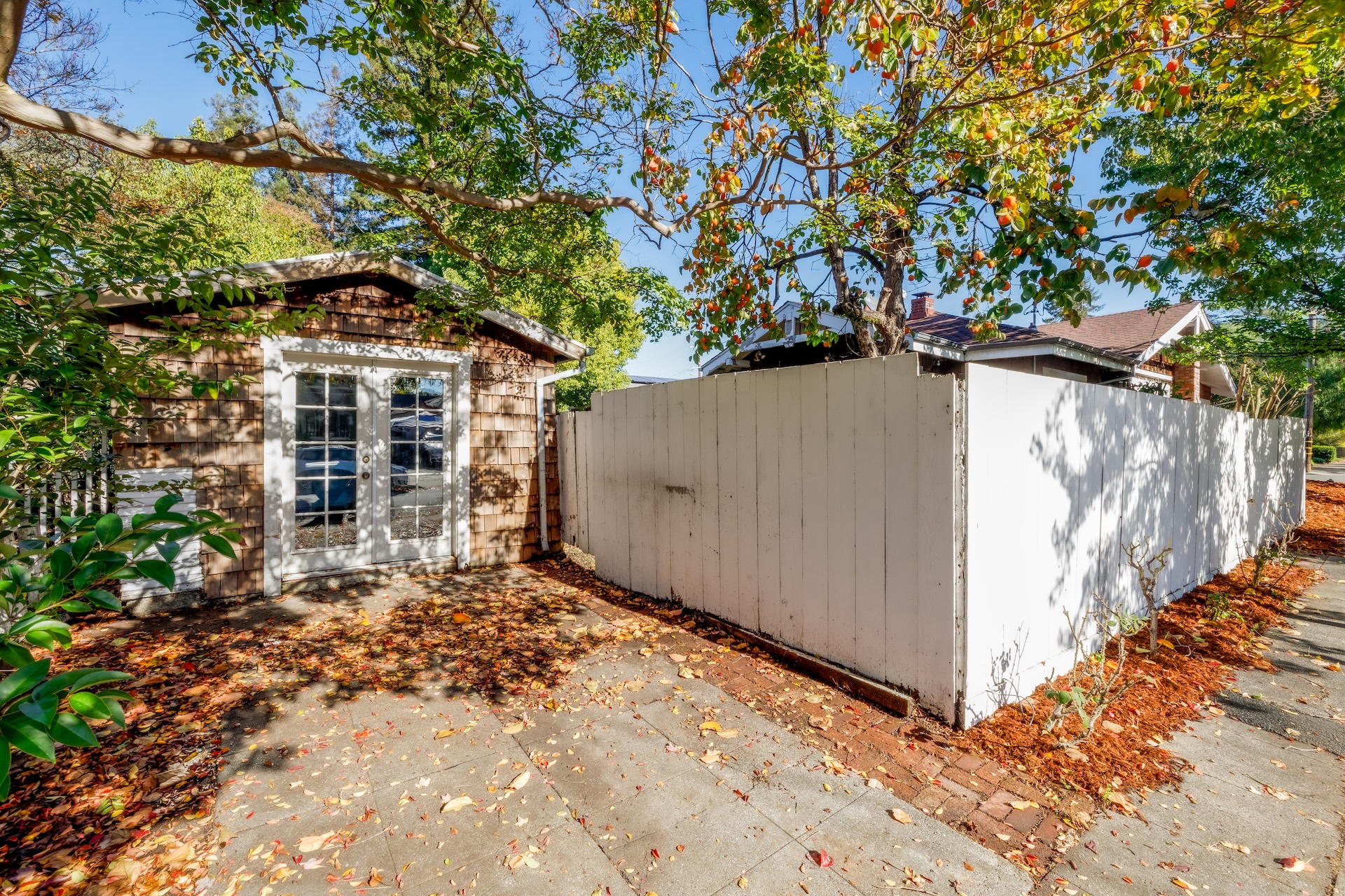 1203 Glenn Street Santa Rosa, CA 95401 - Photo 6 of 26 a front view of a house with a yard and garage