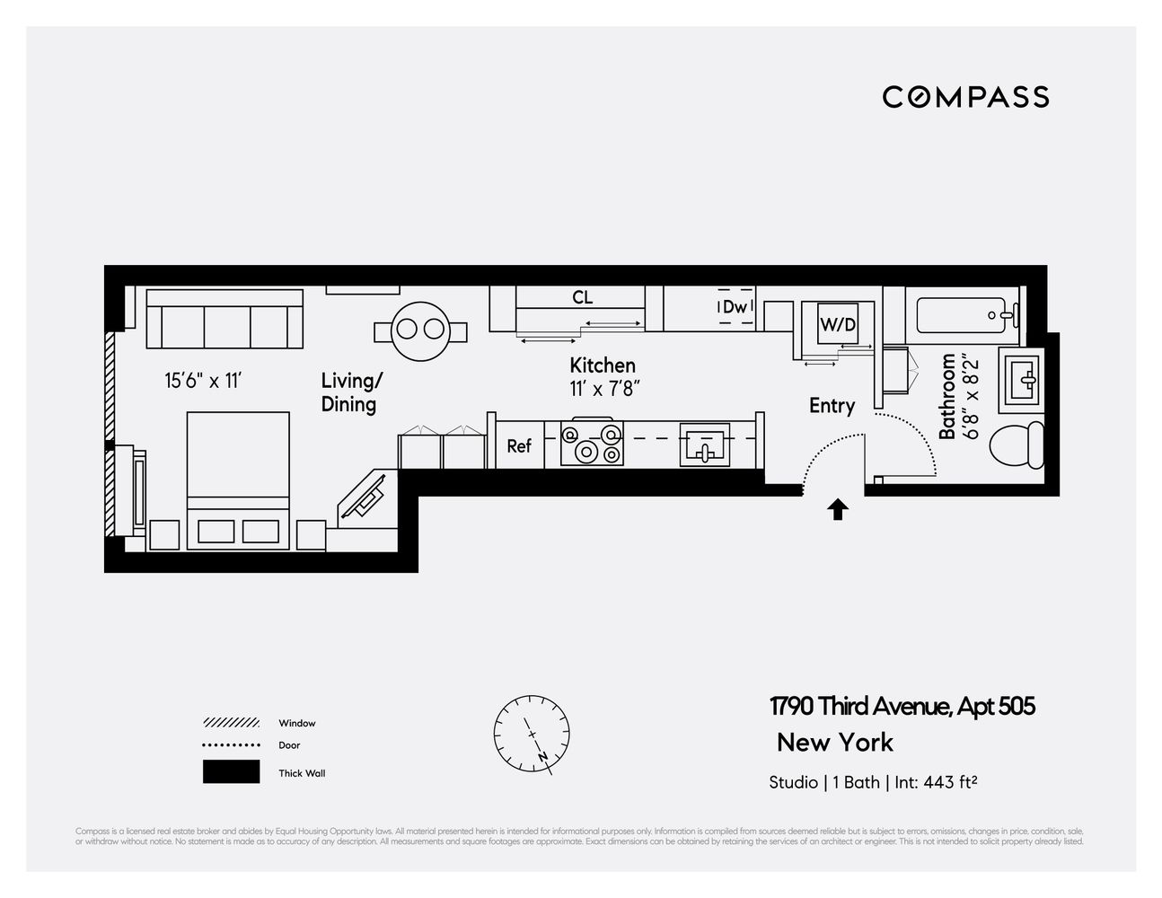1790 3rd Avenue, Unit 505 Manhattan, NY 10029 - Photo 7 of 7 unknown