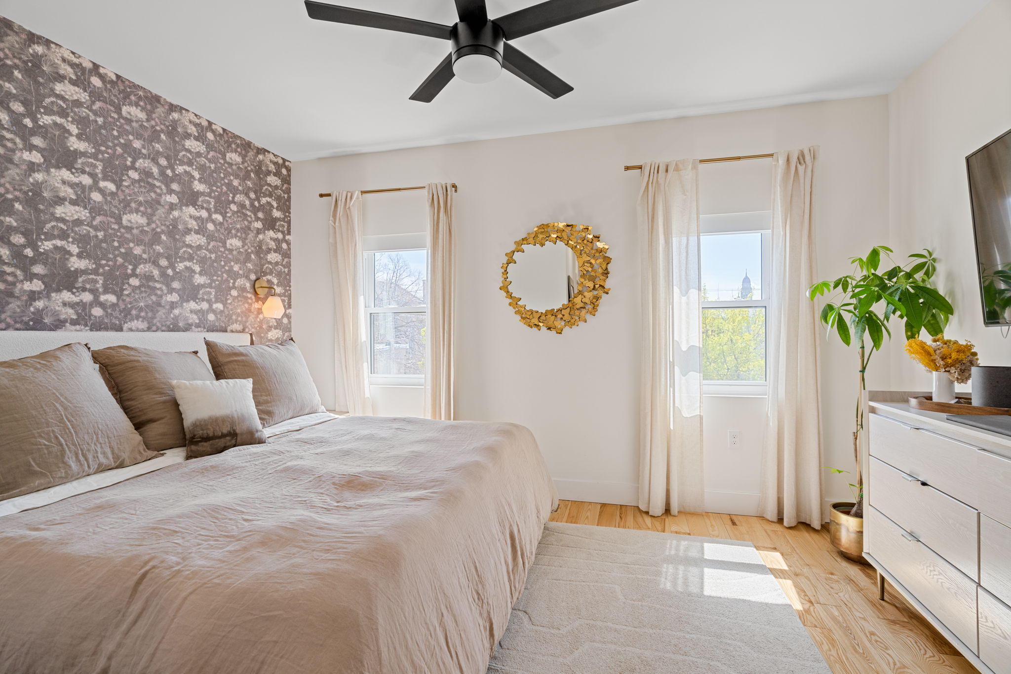 1934 Pemberton Street Philadelphia, PA 19146 - Photo 33 of 50 a bedroom with a bed and a window