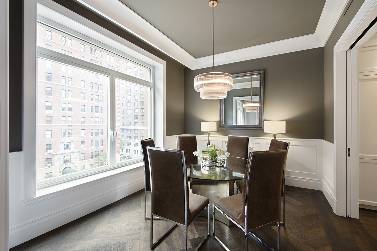 1110 Park Avenue, Unit C Manhattan, NY 10128 - Photo 4 of 9 a view of a dining room with furniture window and wooden floor