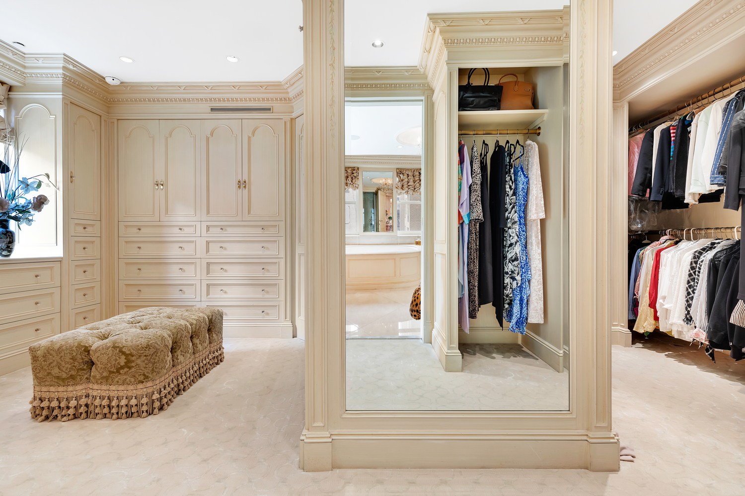 838 5th Avenue, Unit 6 Manhattan, NY 10065 - Photo 17 of 23 a view of a hallway with closet and furniture