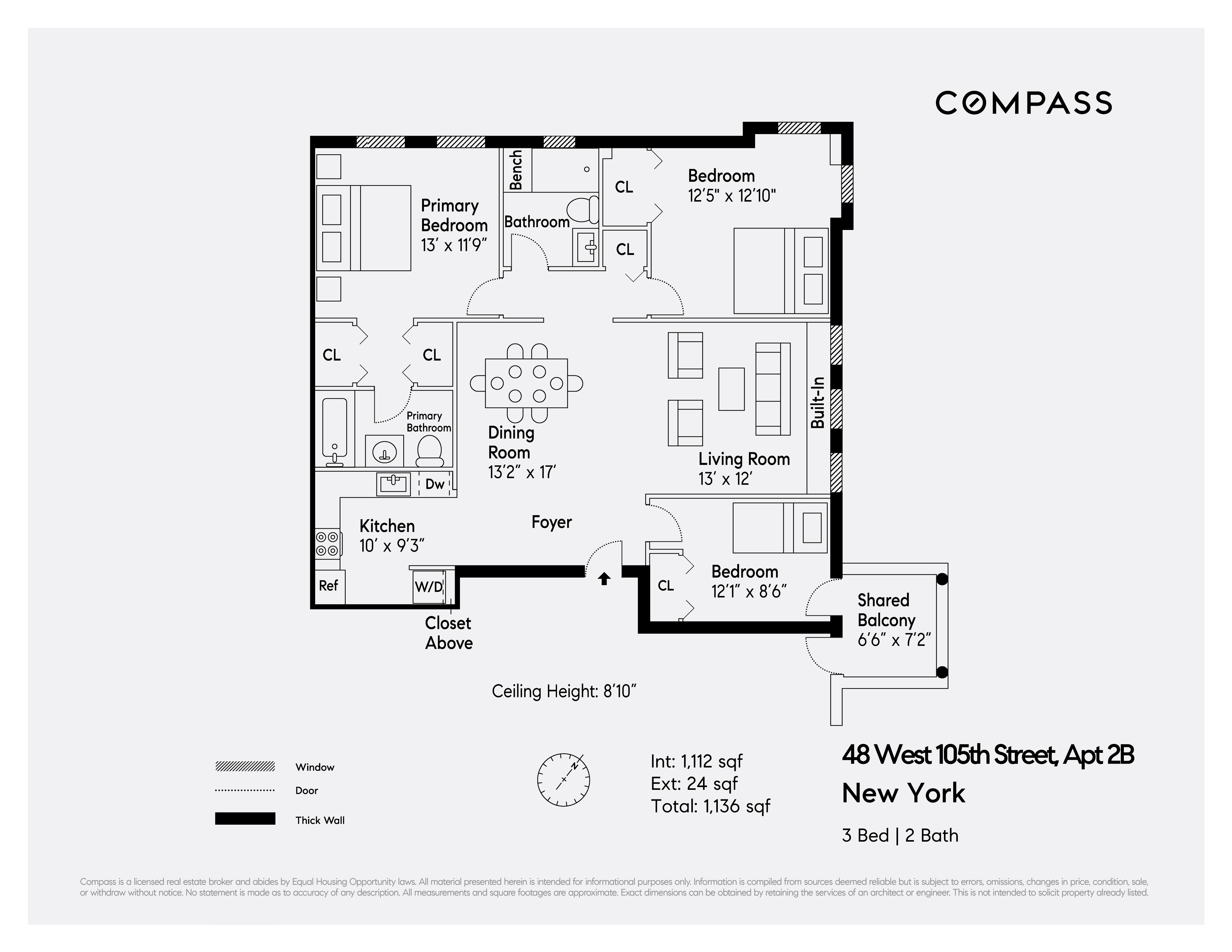48 West 105th Street, Unit 2B Manhattan, NY 10025 - Photo 13 of 13