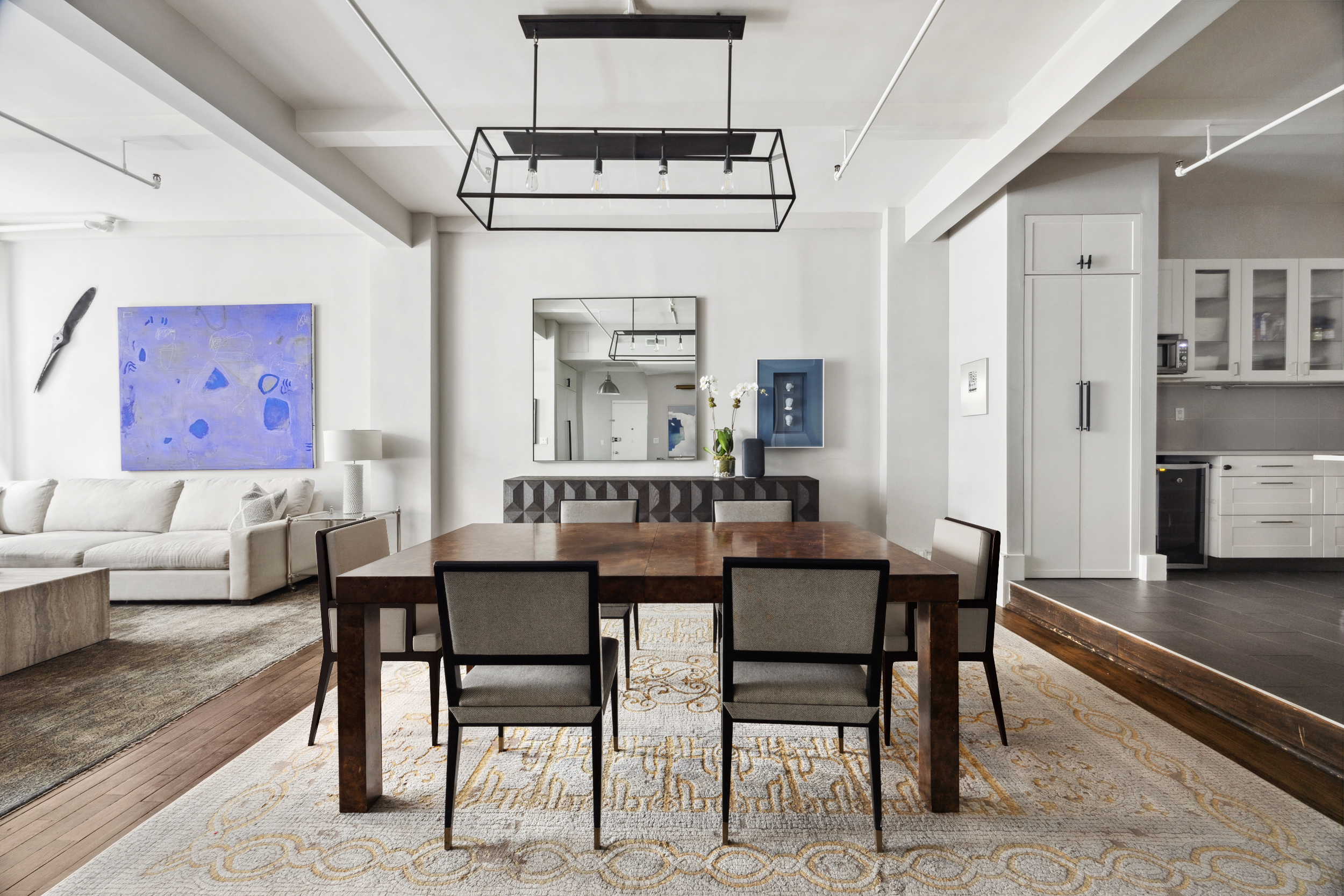 129 West 22nd Street, Unit 5A Manhattan, NY 10011 - Photo 2 of 13 a view of a dining room with furniture