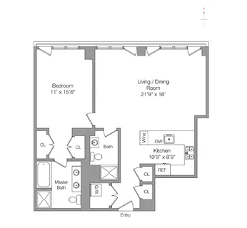 $1,599,000 | 125 West 21st Street, Unit 5B | Chelsea