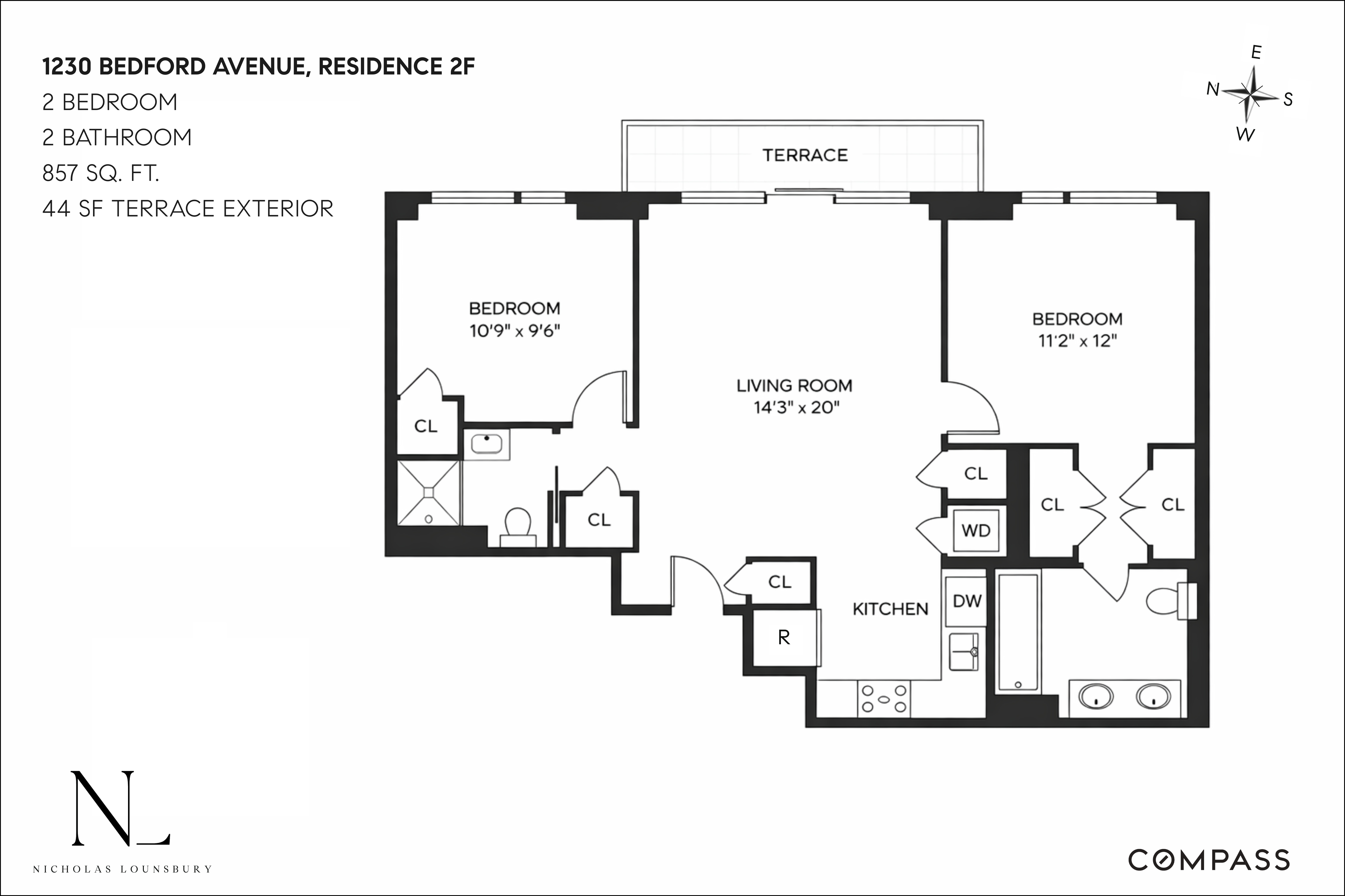1230 Bedford Avenue, Unit 2F Brooklyn, NY 11216 - Photo 16 of 16 Gallery Image 16