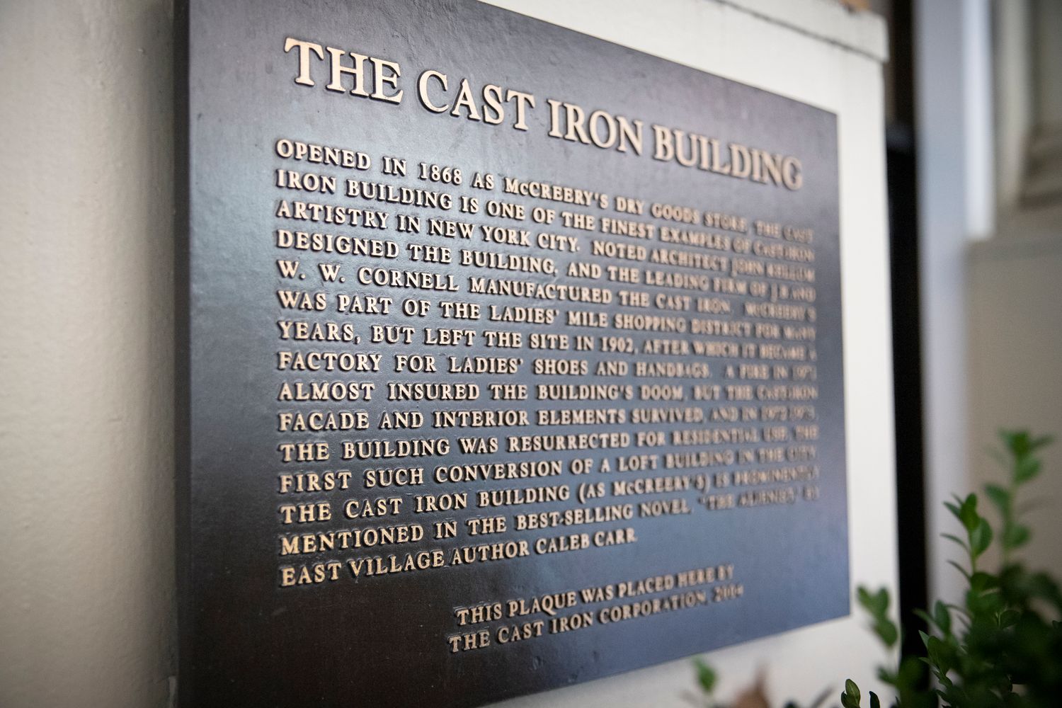 67 East 11th Street, Unit 624 Manhattan, NY 10003 - Photo 12 of 13 a sign on the side of a building