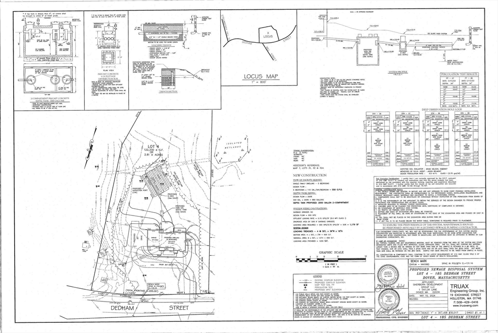 185 Dedham Street Dover, MA 02030 - Photo 30 of 32 a picture of a floor plan