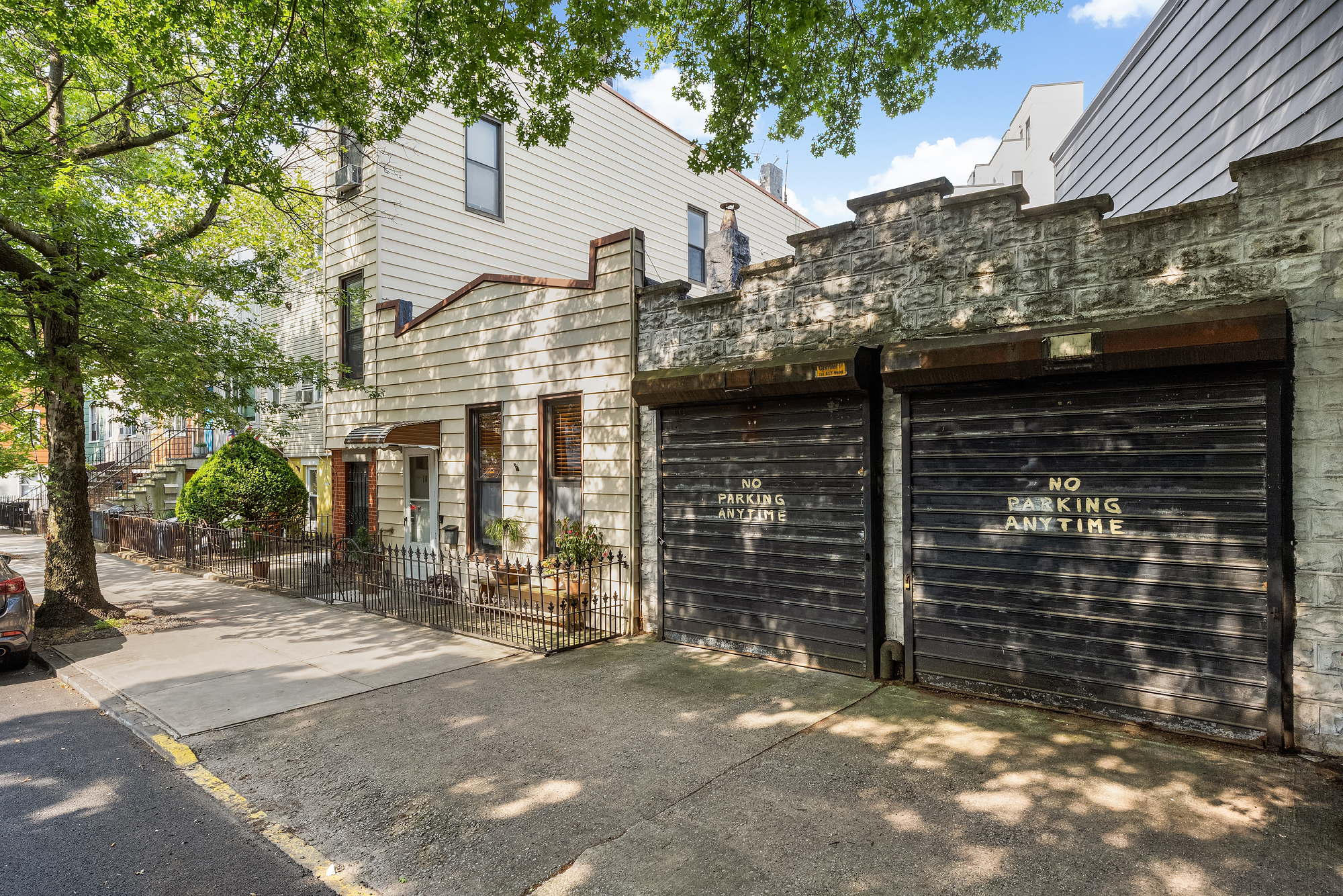18 Russell Street Brooklyn, NY 11222 - Photo 3 of 24 a view of a house with a garage