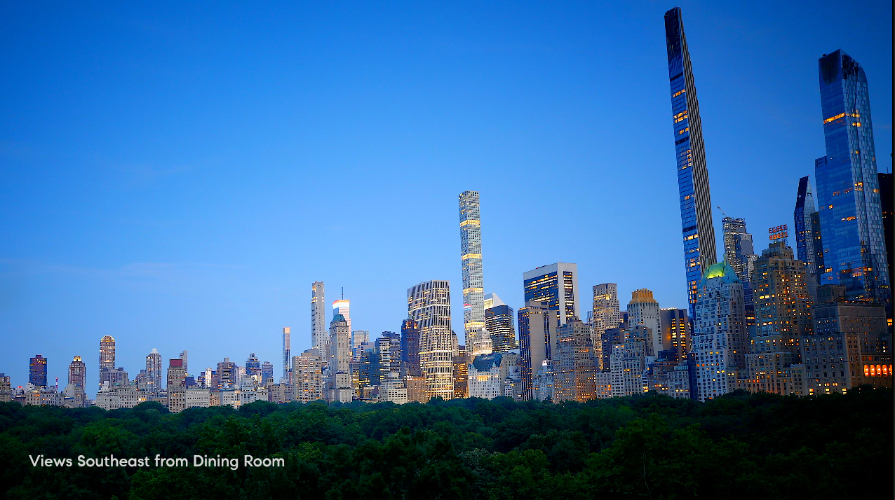 50 Central Park West, Unit 8BB Manhattan, NY 10023 - Photo 9 of 28 a view of a city with tall buildings