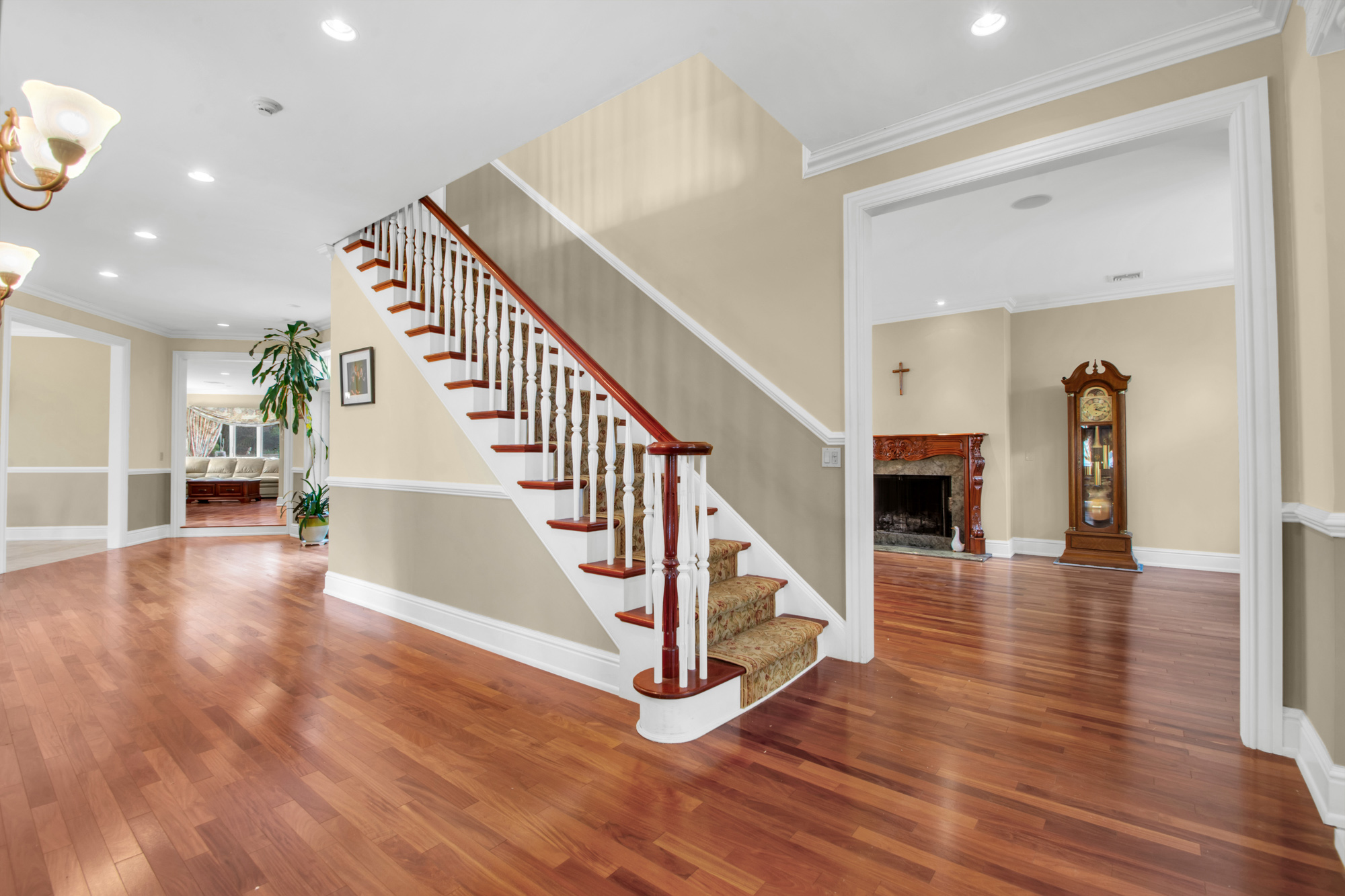68 Circle Road Staten Island, NY 10304 - Photo 14 of 38 a view of entryway and hall with wooden floor