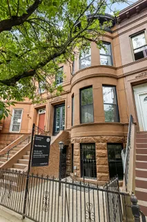 a view of a house with a door