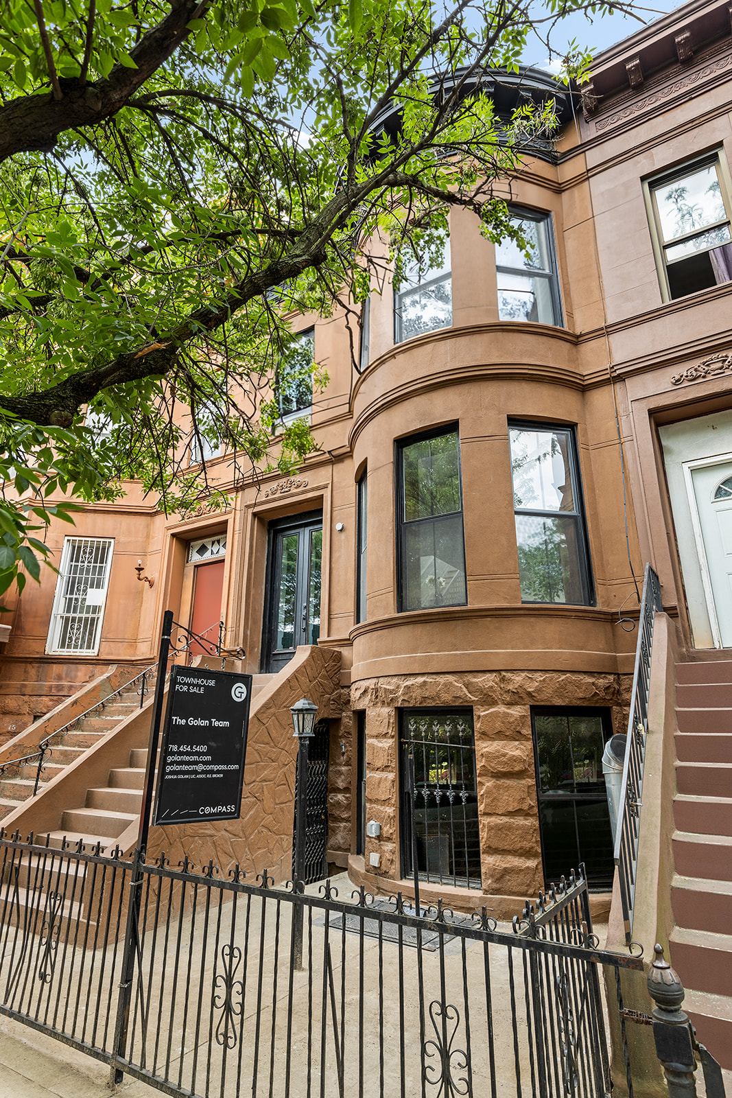 17 Linden Street Brooklyn, NY 11221 - Photo 18 of 19 a view of a house with a door